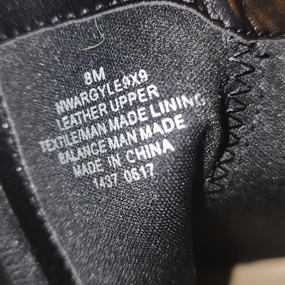 Women Vintage Leather Black Ankle Boots By Nine West Size 8M/Women Designer Boot - Picture 14 of 14